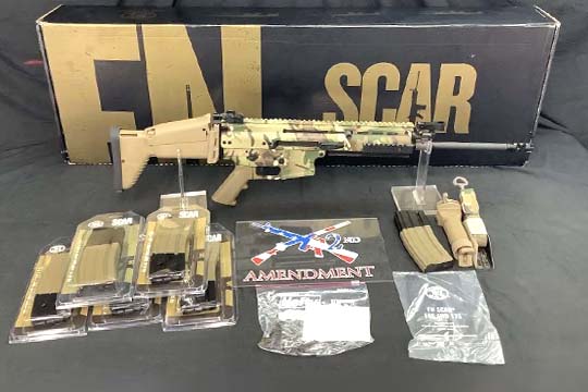 FN Scar 16S 5.56 w/5 magazines Multicam