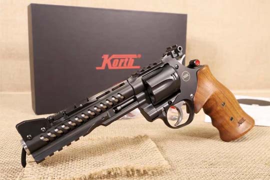 Korth, Super Sport GTS, .357 Magnum, 6-Shot 6" Revolver, Target Grips, LNIB
