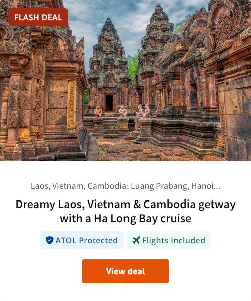 Dreamy Laos, Vietnam &amp; Cambodia getway with a Ha Long Bay cruise