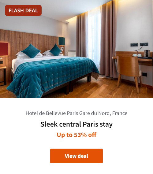 Sleek central Paris stay