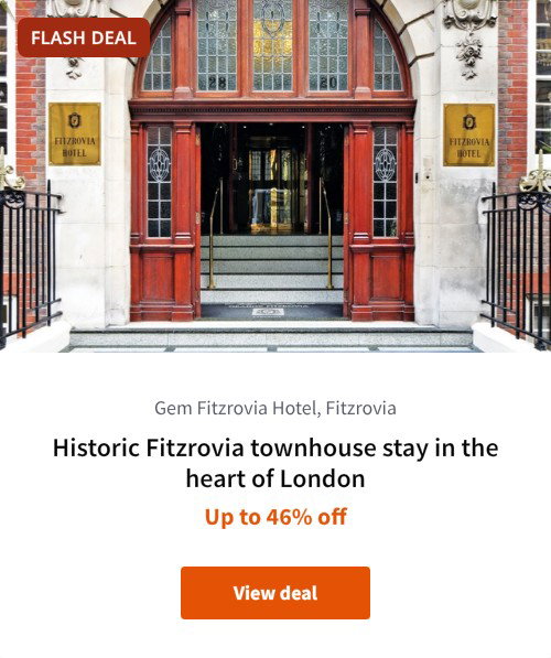Historic Fitzrovia townhouse stay in the heart of London