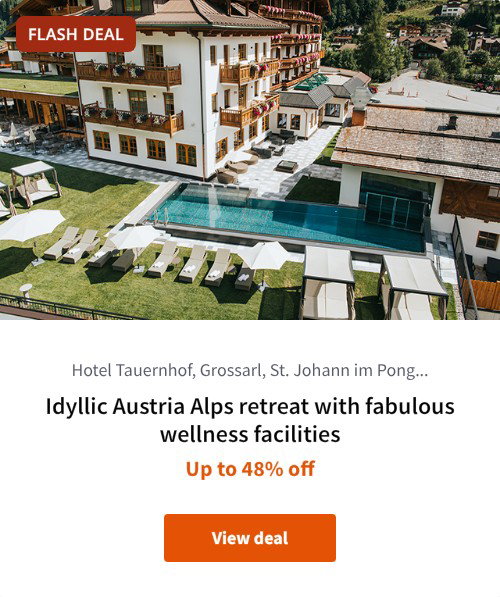 Idyllic Austria Alps retreat with fabulous wellness facilities