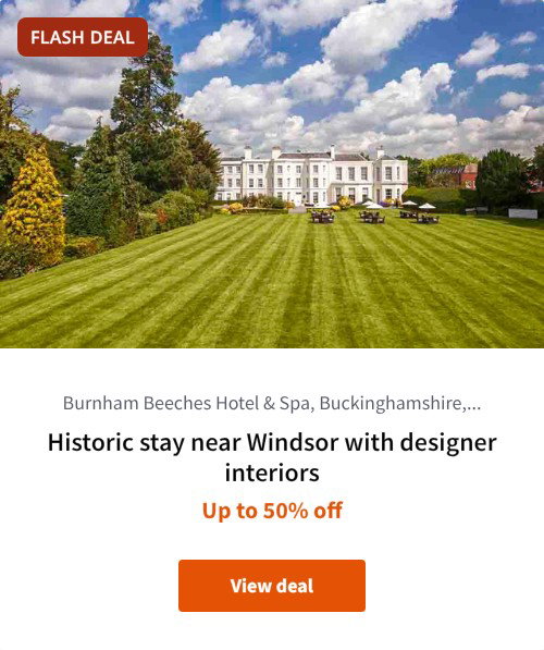 Historic stay near Windsor with designer interiors