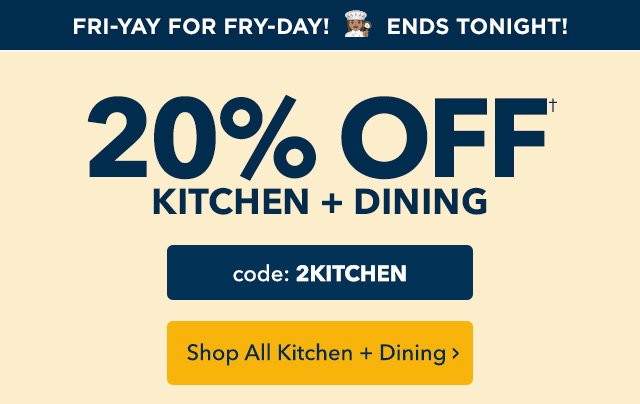 Shop All Kitchen + Dining