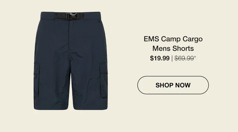 EMS Camp Cargo Mens Shorts