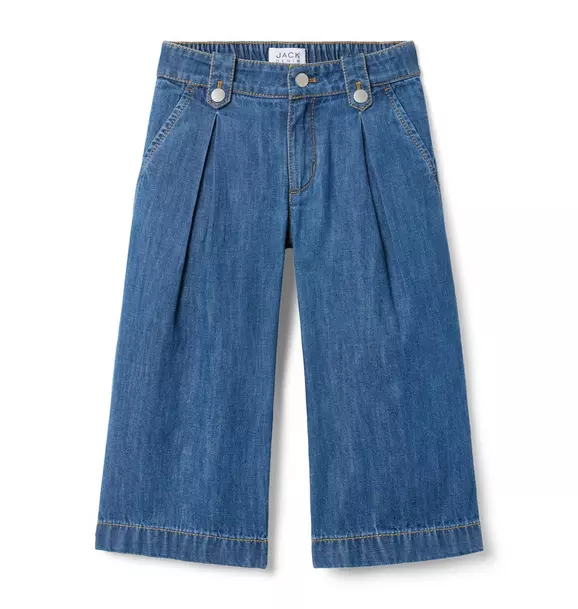 Image of The Chambray Wide Leg Pant