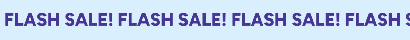 flash sale