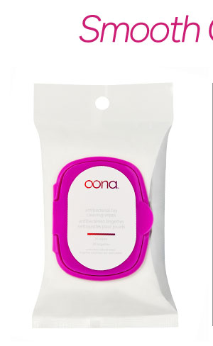 Antibacterial Sex Toy Cleaning Wipes - Oona