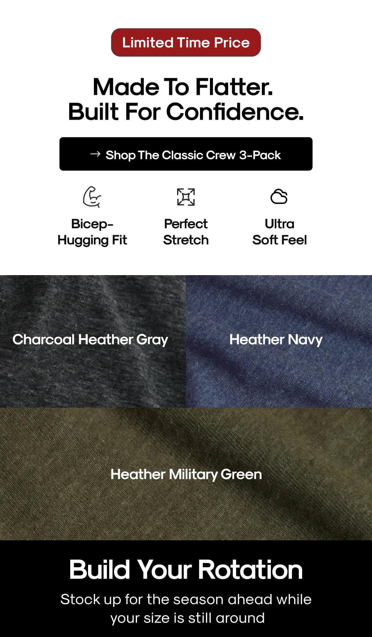 Shop The Classic Crew 3-Pack