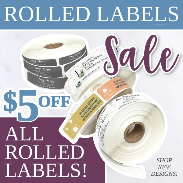 Shop Rolled Labels & Save $5