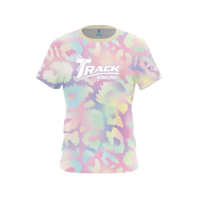 Image of Holographic Leopard CoolWick Bowling Jersey - Track