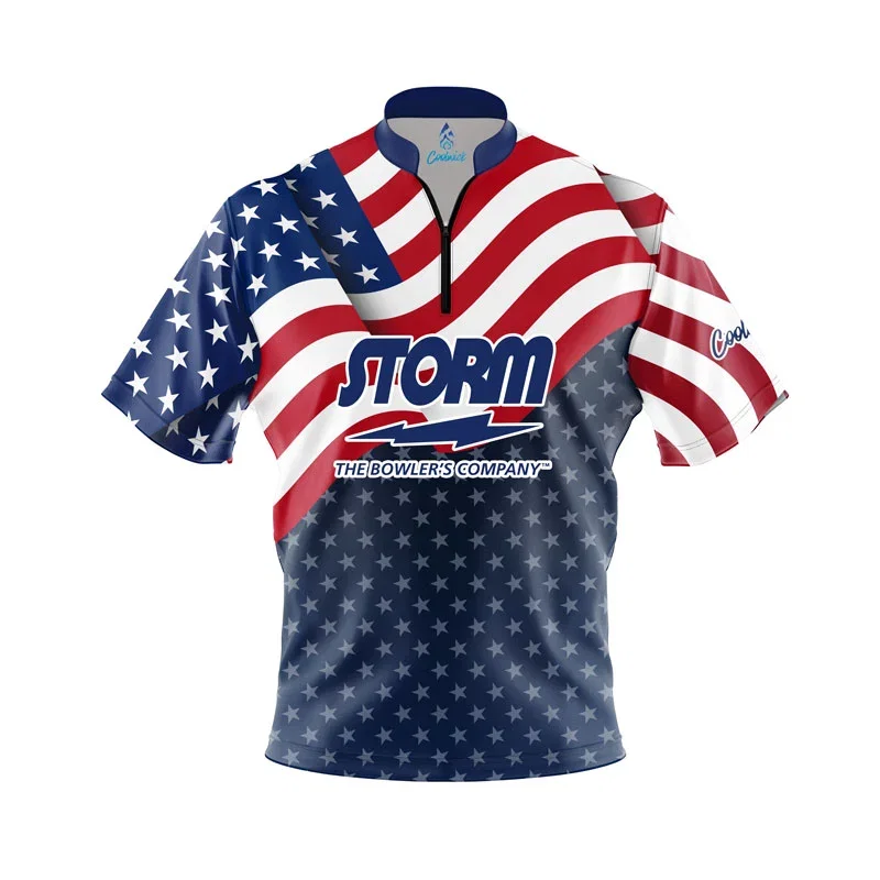 Image of USA Freedom Fast Track CoolWick Bowling Jersey - Storm Bowling
