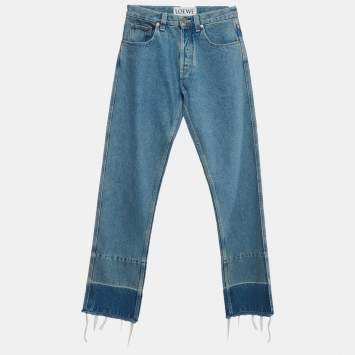 Blue Denim Embroidered Pocket 