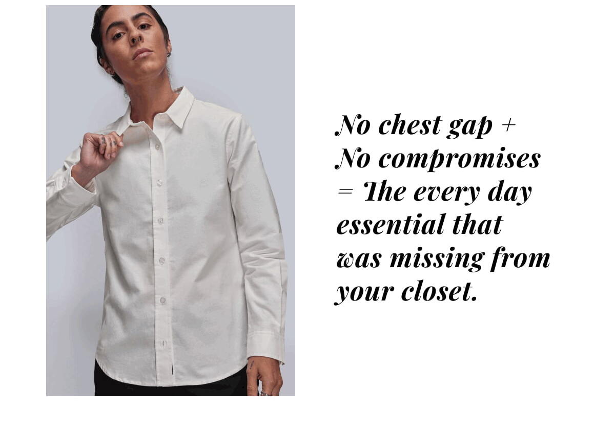 The Essential Long Sleeve Oxford Button Up