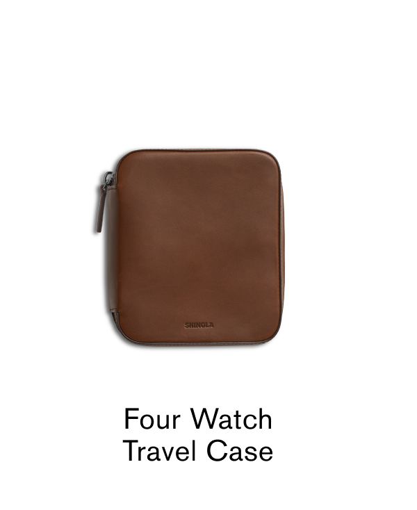 Four Watch Travel Case