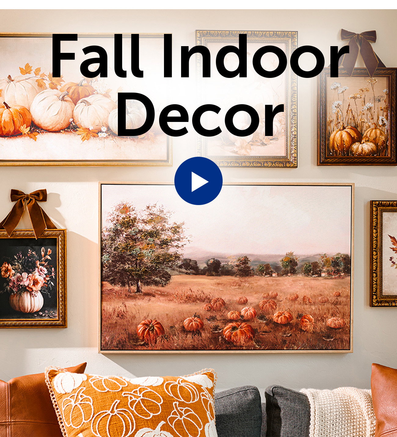 Fall Indoor Decor Video