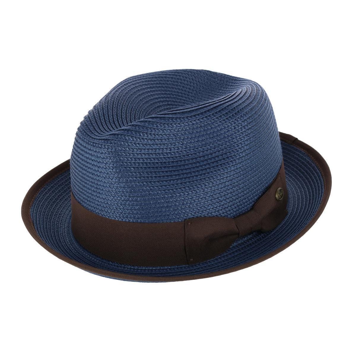 Image of Epoch Hats Company Men's Fedora with Contrast Band and Trim