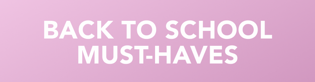 Back to school must-haves