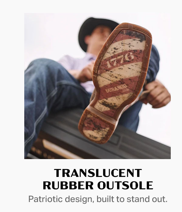 Translucent Rubber Outsole