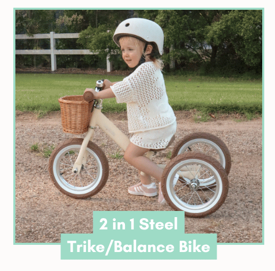 2 in 1 Steel Trike / Balance Bike