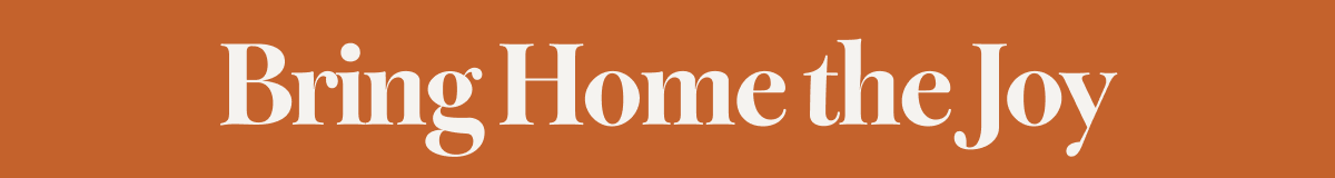 Bring Home The Joy