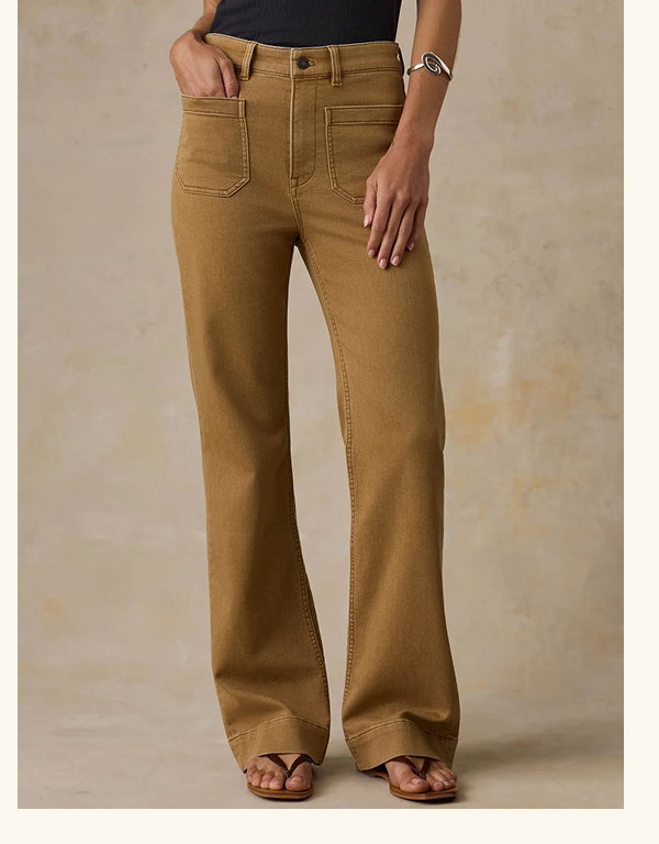 Stretch Terry Patch Pocket Pant