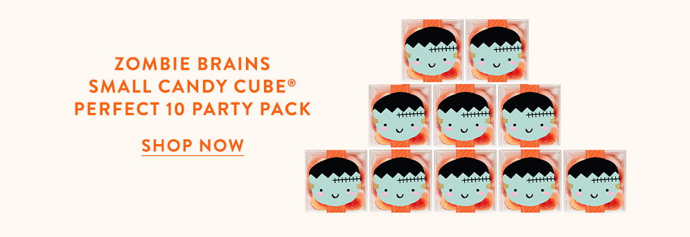 Shop Zombie Brains Perfect 10 Party Pack
