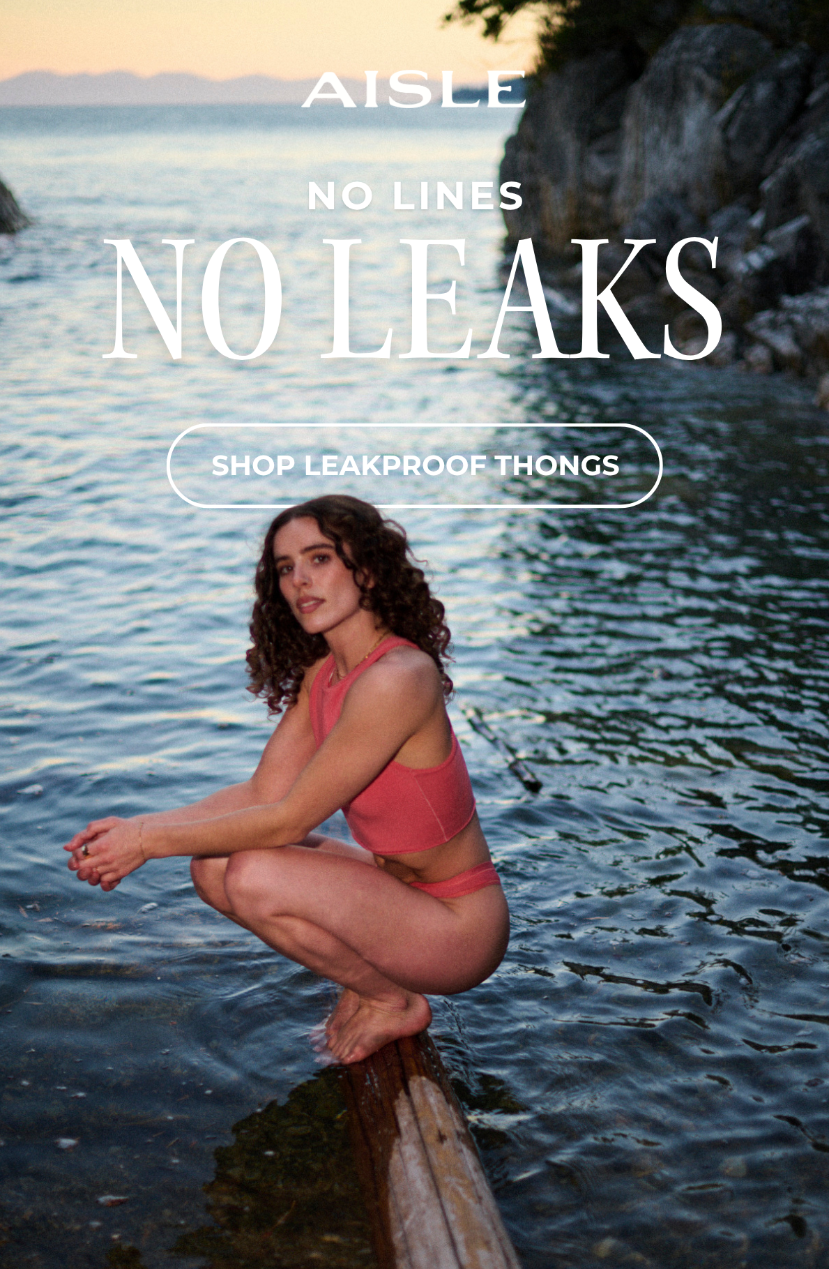 NO LINES, NO LEAKS. SHOP LEAKPROOF THONGS
