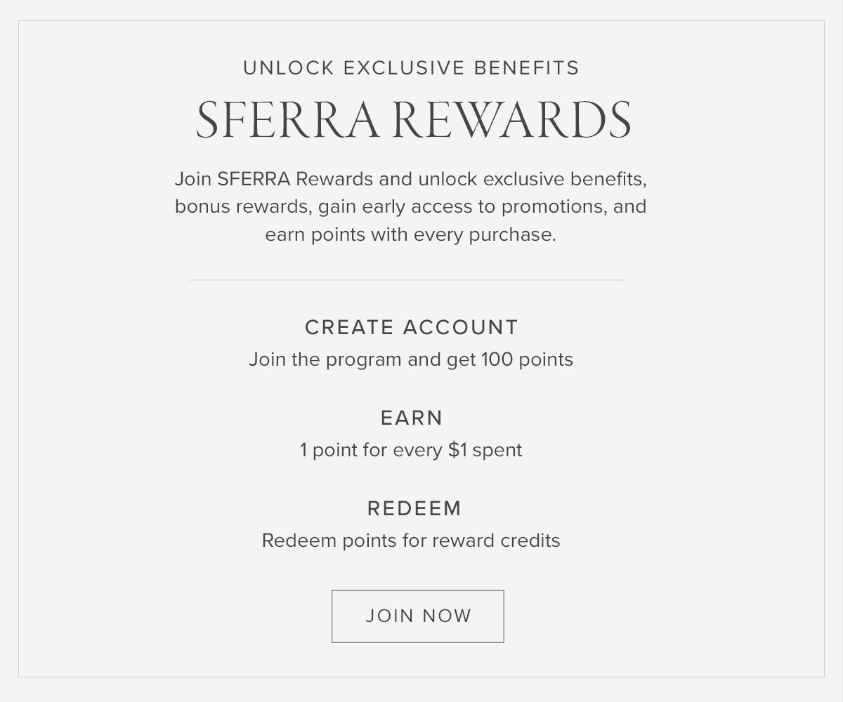 Join SFERRA Rewards