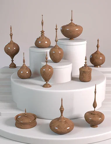 Wood Pots Vol 01