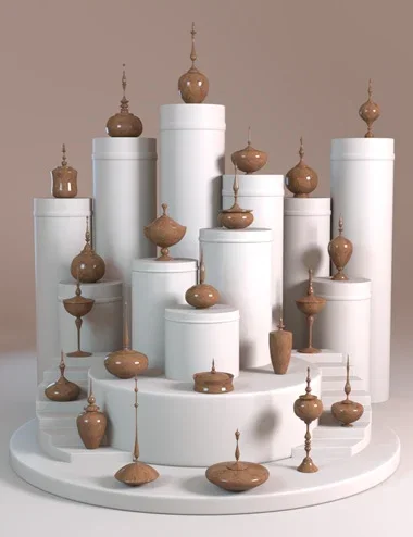 Wood Pots Bundle