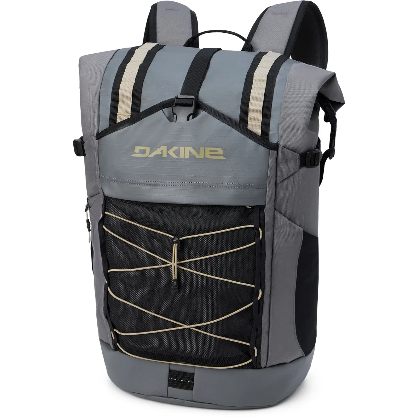 Image of Mission Surf DLX Wet/Dry Rolltop Backpack 35L - Stone/Castlerock