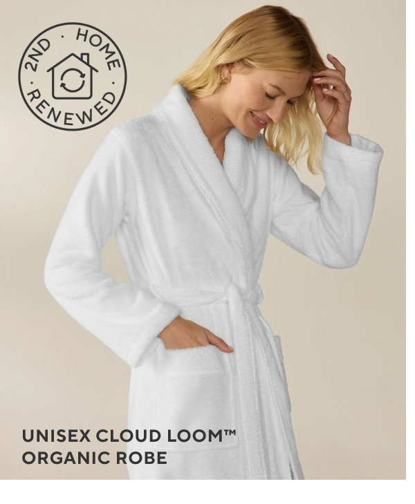 Unisex Cloud Loom Organic Robe