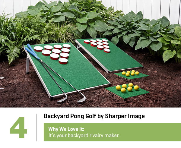 Backyard Pong Golf by Sharper Image