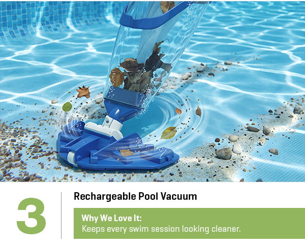 Rechargeable Pool Vacuum