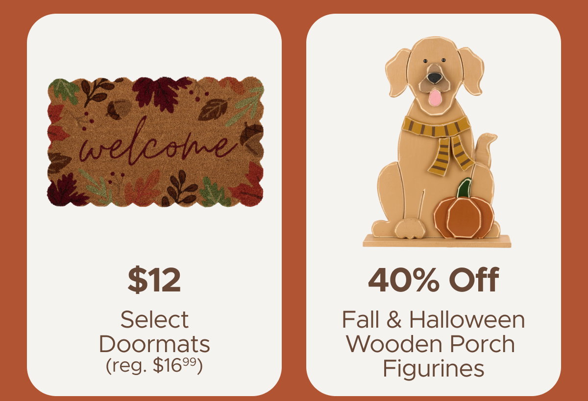 Fall Porch Sale