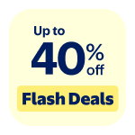 Up to 40% off - Flash Deals