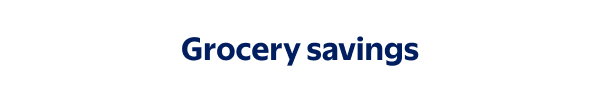 Grocery savings