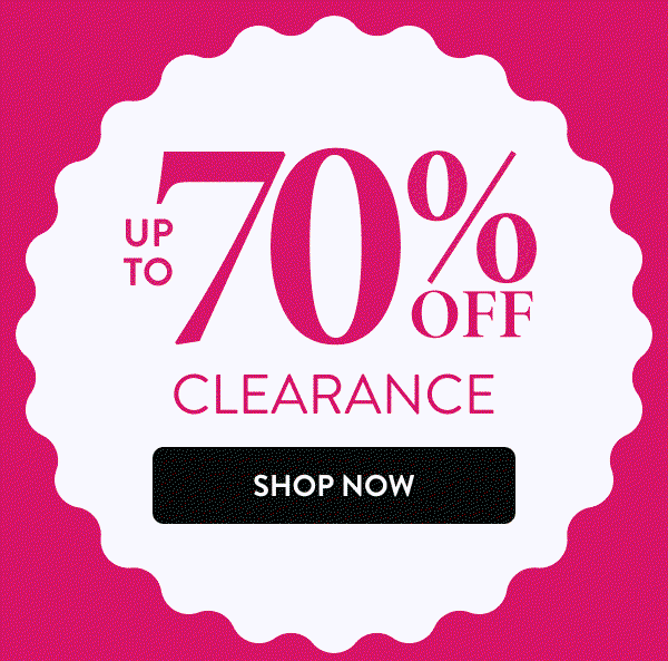 Up To 70% OFF Clearance | Shop Now