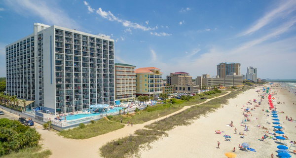 Myrtle Beach Oceanfront Hotel with Swim-Up Bar