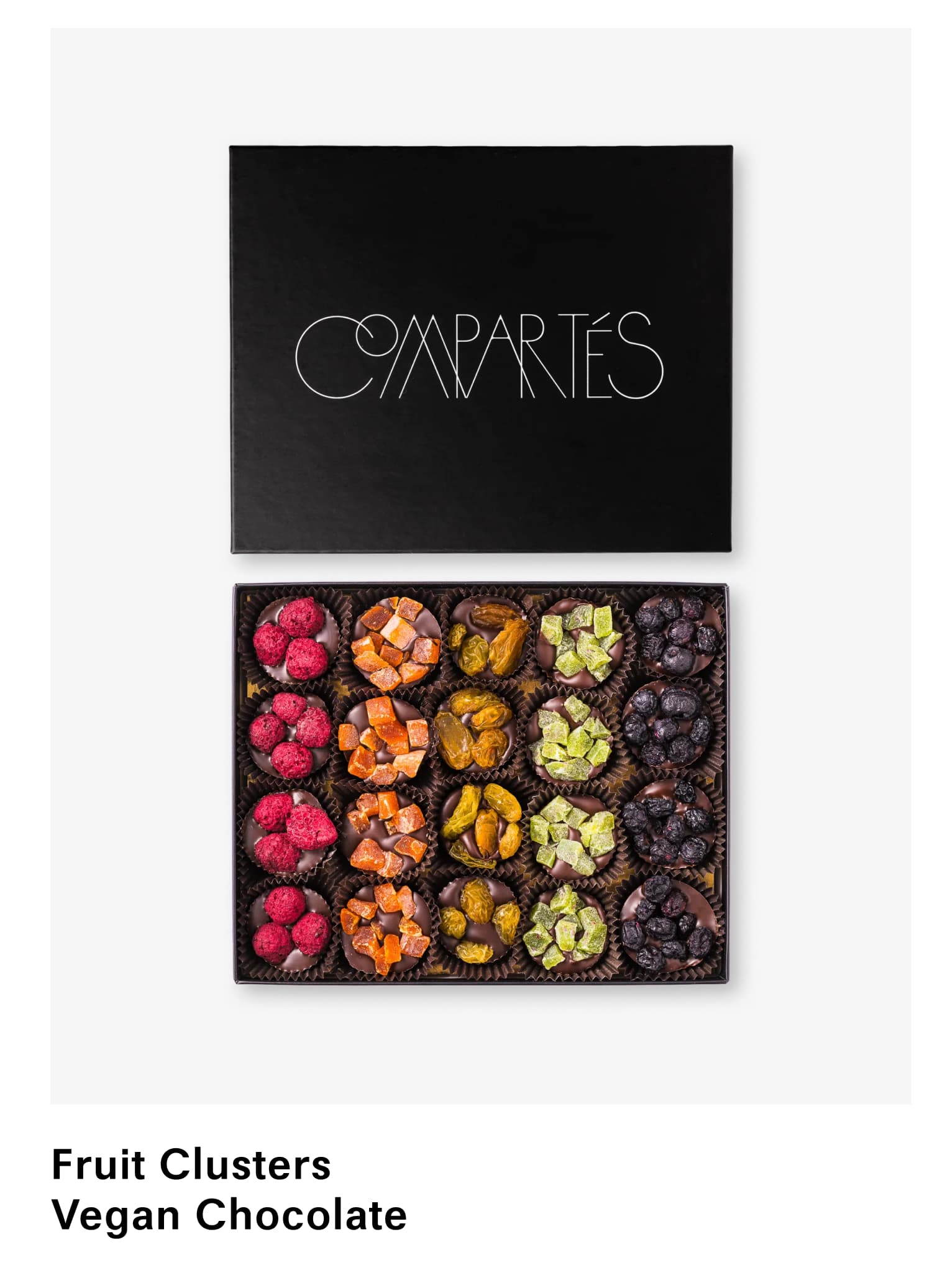 Fruit Clusters Vegan Chocolate 