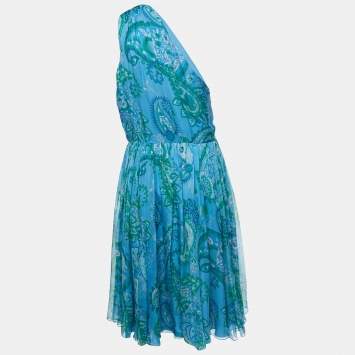 Christian  Blue Paisley Printe