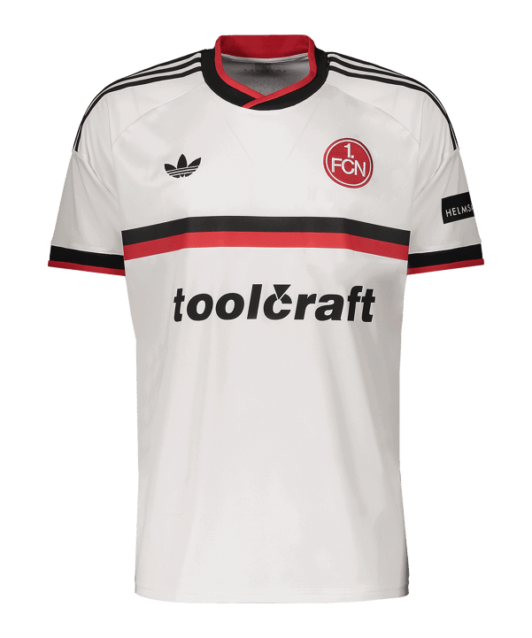 adidas 1. FC Nürnberg Trikot Away 2026/2027 Weiß