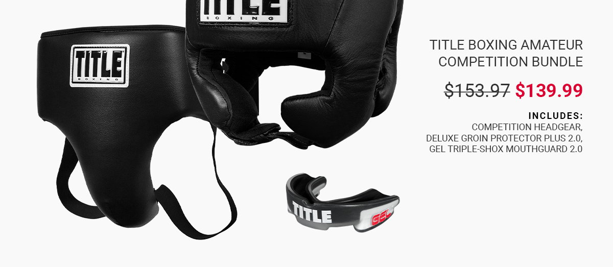 SHOP TITLE BOXING AMATEUR COMPETITION BUNDLE