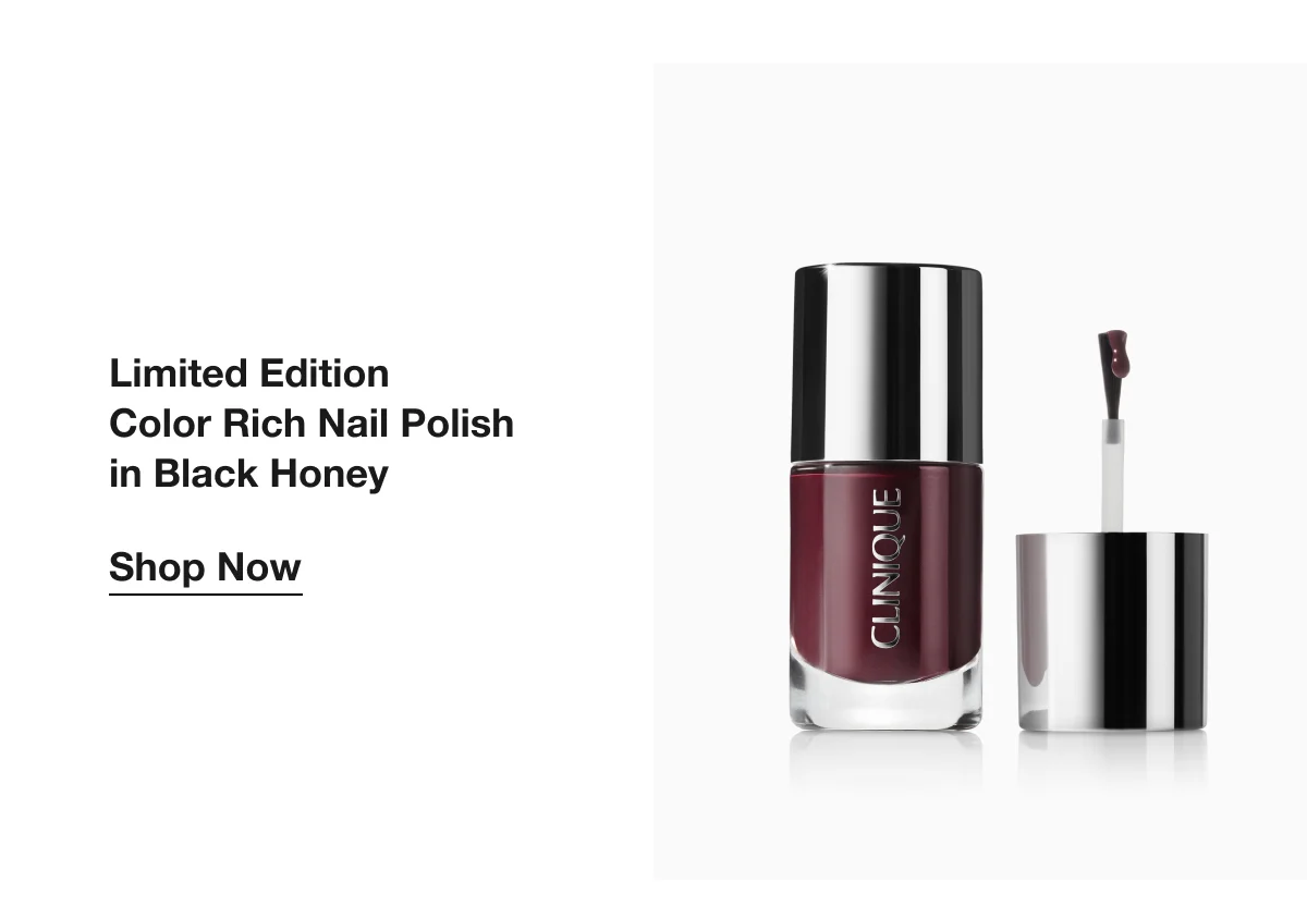 Limited Edition Color Rich Nail Polish in Black Honey | Shop Now