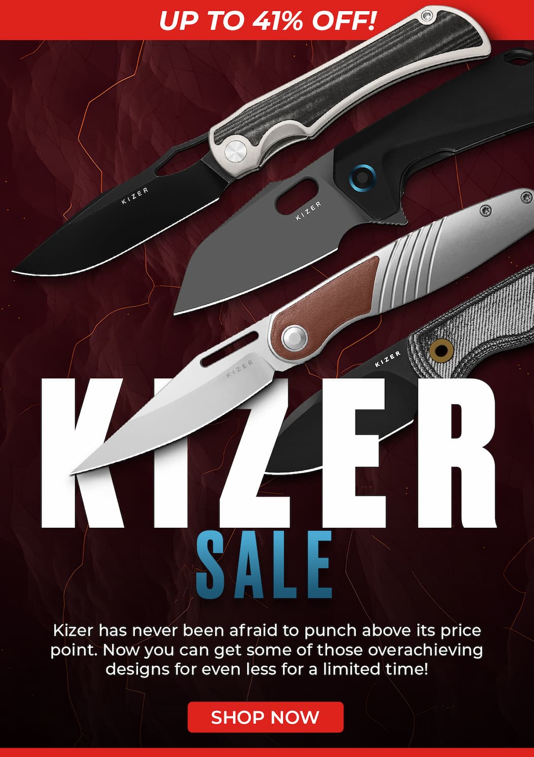 Kizer Sale
