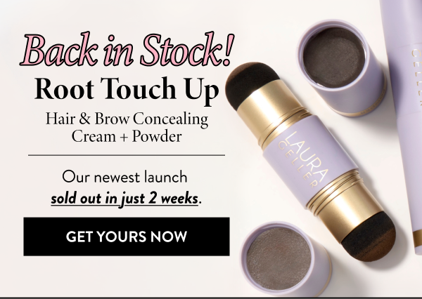 Back in Stock! | Root Touch Up Hair & Brow Concealing Cream + Powder | Get Yours Now