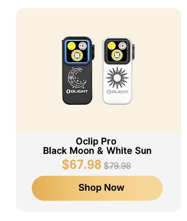 Oclip Pro Black Moon & White Sun