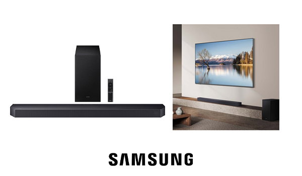 HW-Q600F 3.1.2ch Soundbar and Subwoofer with Dolby Audio