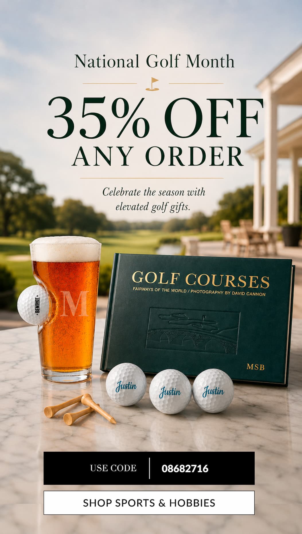 35% off any order